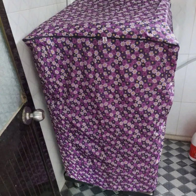 Áo phủ máy giặt cửa trên cho máy từ 6 - 8kg , vải dù cao cấp chống thấm nước , bảo vệ máy khỏi bụi bẩn , mưa - nắng  giao màu ngẫu nhiên