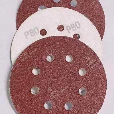 GIẤY NHÁM TRÒN 125MM TOTAL TAC731251 - HÀNG CHÍNH HÃNG