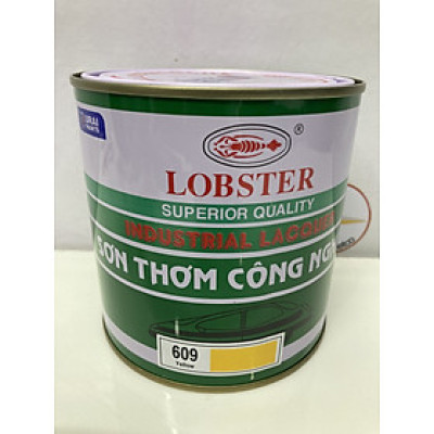 Sơn thơm nhanh khô màu vàng nghệ Lobster 609 800ML