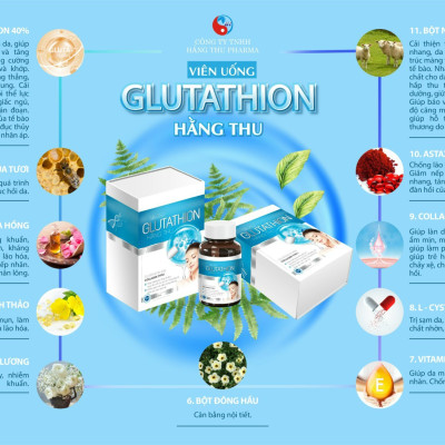 Viên uống Glutathion HT điều hòa nội tiết tố 