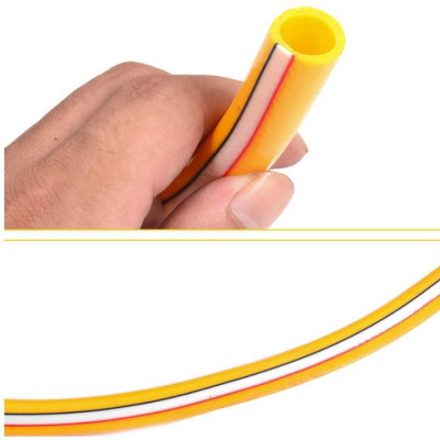 Bộ Dây và Vòi Phun Xịt Nước Rửa Xe,Tưới Cây Tăng Áp Lực Nước  319498 (dây vàng-cút nối đen)