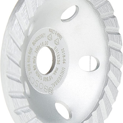 BÁNH MÀI BÊ TÔNG 100MM UNIVERSAL (MỚI) BOSCH 2608603606 - HÀNG CHÍNH HÃNG