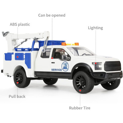 TOYSTAR - 666-86P Mô hình xe cứu hoả cứu hộ (KT 41x16x21cm)