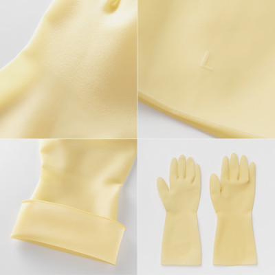 Găng Tay Cao Su Tay Lửng Ngọc Trai Size L