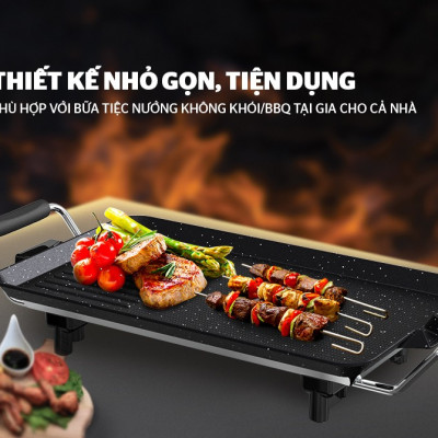 BẾP NƯỚNG ĐIỆN SUNHOUSE SHD4600 - Hàng chính hãng