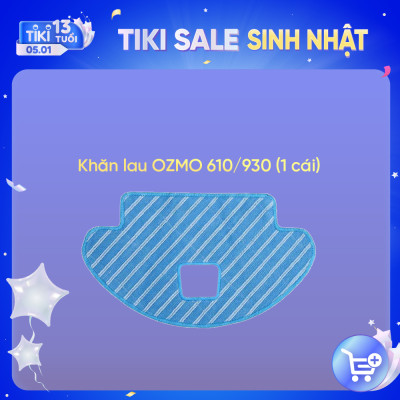 Khăn lau robot Ecovacs deebot ozmo 610/930 ( 1 cái ) - Hàng Chính Hãng