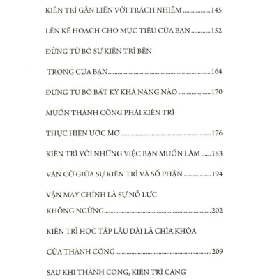 Sức Mạnh Của Sự Kiên Trì (SB) 