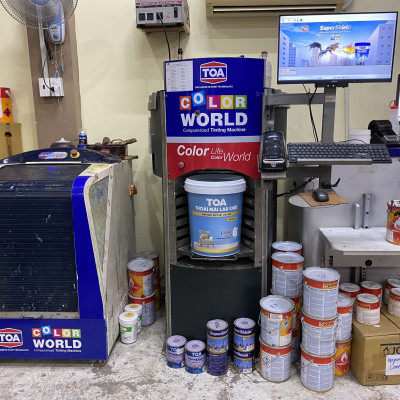 Sơn Nước Toa Supertech nội thất  NHIỀU MÀU _5L