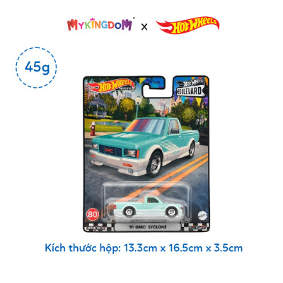 Đồ Chơi Siêu Xe Hw Boulevard - 91 Gmc Syclone HOT WHEELS HKF24/GJT68