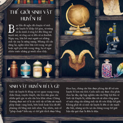 Sách - Cẩm Nang Về Sinh Vật Huyền Bí - Bìa Cứng