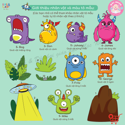 Đồ Chơi Tranh Gỗ Lalala Baby Tô Màu Kèm Màu Nước, Cọ và Truyện Kể I Paint I Play! Cho Bé Từ 3 Tuổi