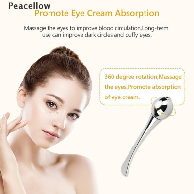 (Hàng Thép Không Gỉ) Cây Lăn Mát Xa Mắt Bằng Hợp Kim Chuyên Dụng Chất Lượng Cao Bảo Hành 1 Năm Nếu Gỉ