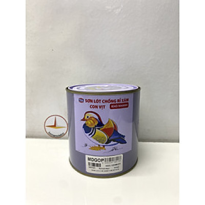 Sơn lót chống rỉ cao cấp TOA con Vịt màu xám 800ml _ MD GOP