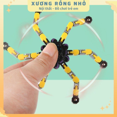 Con quay Spinner 6 chân biến hình, robot thông minh thỏa sức sáng tạo cho bé 