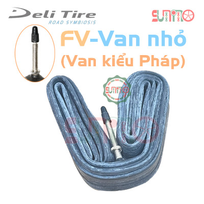 Ruột DELI Tire 700x19/23c gắn xe đạp đua