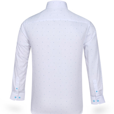 Áo sơ mi nam tay dài form suông Khatoco A1MD498T1-CNIN028-2410-D