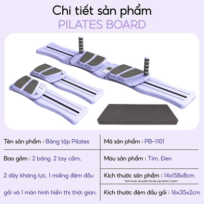 PB-1101 Pilates yoga đa chức năng mới, tập thể dục tại nhà, cơ bụng, dây lưng, dụng cụ cánh tay, máy làm đẹp chân