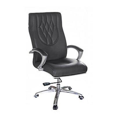 Ghế Giám Đốc 2 Cần Chân Hợp Kim Nhôm Cao Cấp IBIE IB007 - Đen