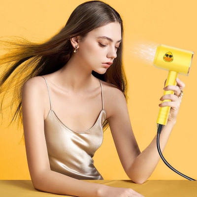 Dụng Cụ Làm Đẹp - Máy Sấy Tóc Mini Hình Con Vịt Vàng Loại Xịn, Siêu Dễ Thương Nóng Lạnh 3 Tốc Độ Gió.