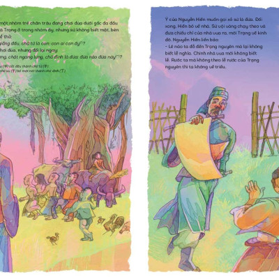 Sách - Lịch Sử Việt Nam Bằng Tranh - Thành Lập Nhà Trần - Bản Màu - Bìa Cứng