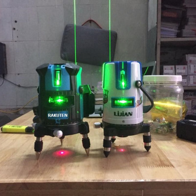 Máy bắn cốt laser RAKUTEN 5 tia xanh RKT 255X (Tặng kèm chân nhôm 1m2 cao cấp)