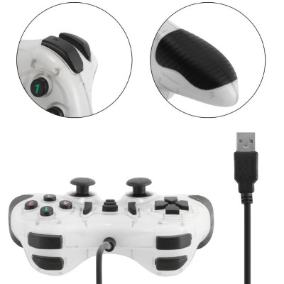 Gamepad Tay cầm chơi Game P208 dây USB cho máy tính Laptop hàng nhập khẩu