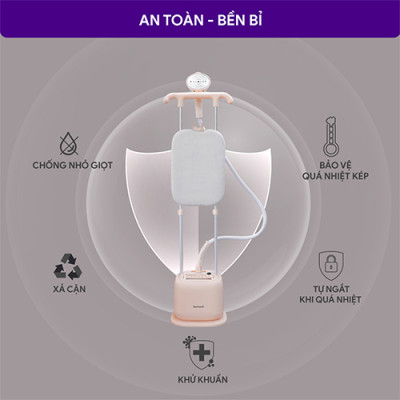 Bàn ủi hơi nước đứng Bluestone GSB-3955 - Hàng chính hãng