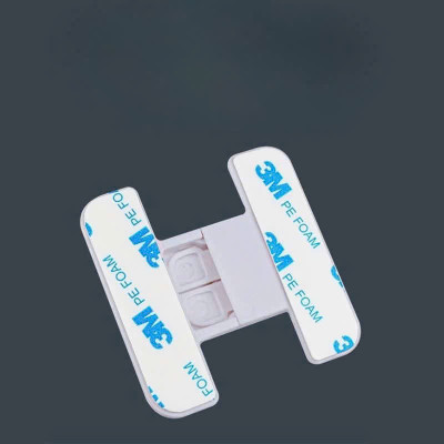 2 Chốt Cánh Tủ , Khóa Tủ Lạnh, Cánh Tủ Ngăn Kéo, Giữ An Toàn, Chắc Chắn, Nhỏ Gọn Tiện Dụng Gia Đình- TakyHome 3108set2