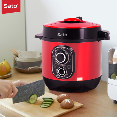 Nồi áp suất đa năng SATO 6AS052.D 6.0L  - Nồi áp suất đa chức năng : nấu cơm, nấu cháo, hầm gân, ninh, súp, hấp, giữ ấm ... Dung tích : 6.0 lít phù hợp gia đình 4 - 6 người - Miễn phí vận chuyển toàn quốc - Hàng chính hãng