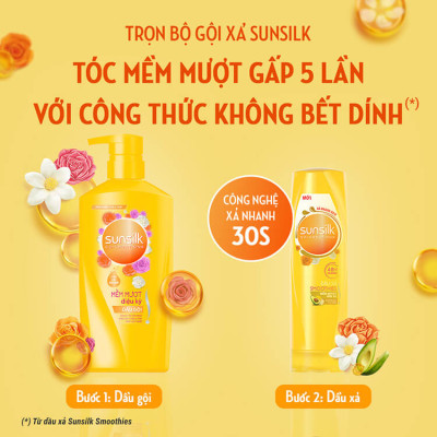 Dầu gội Sunsilk Mềm Mượt Diệu Kỳ 900g