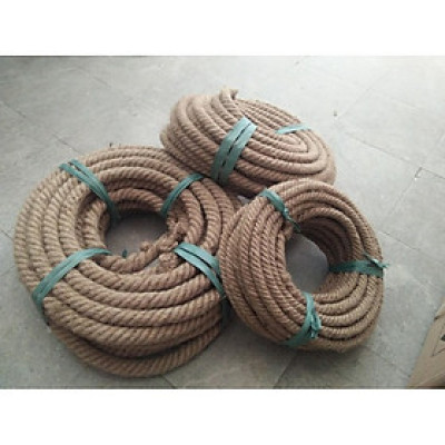 Dây thừng kéo co sợi đay dài 25m dùng cho tập luyện và thi đấu tập thể