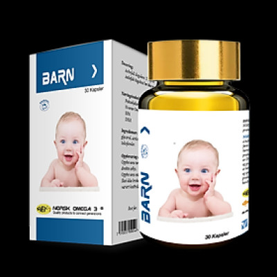 Omega 3 NORSK BARN chuyên biệt cho bé khỏe toàn diện
