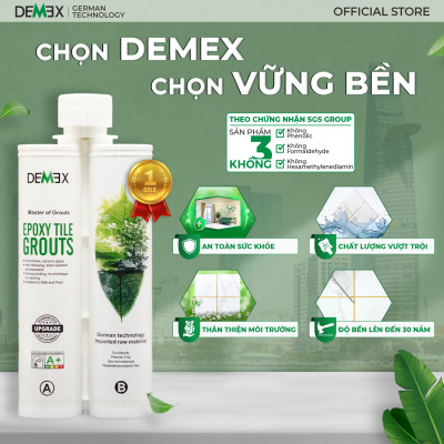 Thùng Keo Chà Ron 2 Thành Phần - Keo Chít Mạch Chống Thấm, Không Chứa Chất Gây Ung Thư
