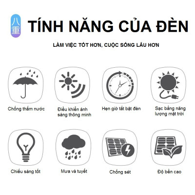 Đèn Led Năng Lượng Mặt Trời Chiếu Sáng Ngoài Trời IP65 100W AZONE