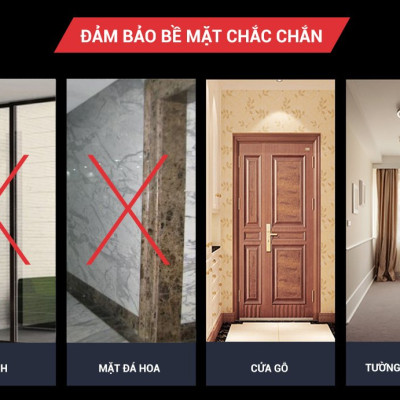 Thanh xà đơn gắn cửa, xà đơn treo tường Thước Thăng Bằng, chịu lực 200kg, chốt khóa an toàn chông trượt tập luyện tại nhà TP201PU