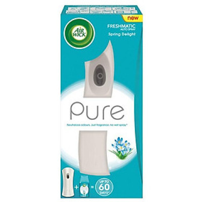 Máy xịt thơm phòng tự động Air Wick AWK7940 Spring Delight 250ml (Hương hoa nghệ tây)