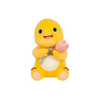 Thú nhồi bông rồng sữa vô tri êm mịn - Size từ 40cm đến 80cm- Quà tặng gấu bông rồng vàng ôm trái tim dễ thương - Gối ôm mềm mịn cho bé.