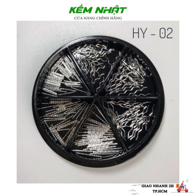 Set 6 Tròn Phụ Kiện Kim Loại