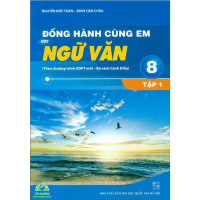 Sách - Đồng hành cùng em học Ngữ Văn 8 (Cánh diều)