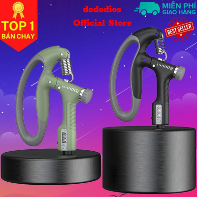 Kìm Tập Cơ Tay, Kìm Bóp Tay, Phụ Kiện Hỗ Trợ Tập Gym Tại Nhà Điều Chỉnh Lực 10-60 KG - Chính hãng dododios