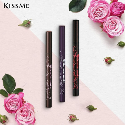Bút Kẻ Mắt Nước Siêu Chống Trôi Nét Siêu Sắc Mãnh Kissme Heroine Make Smooth Liquid Eyeliner Super Keep (Màu Nâu Đen)
