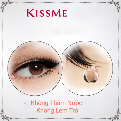 Mascara Không Trôi Giúp Giữ Nếp Cong Và Làm Dày Rậm Mi Dạng Màng Flim Nâng Cao Kissme Heroine Make (6 G)