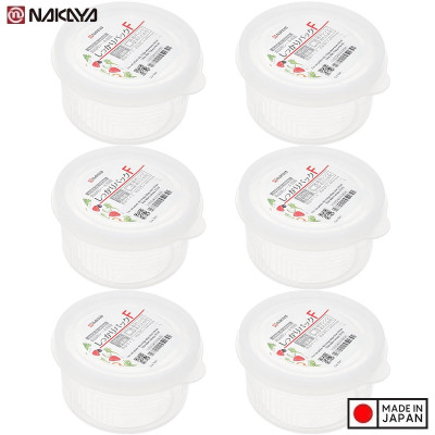 Combo 02 set hộp chia thức ăn dặm cho bé 180ml  Nakaya Nhật Bản (03 hộp/set)  K.142#