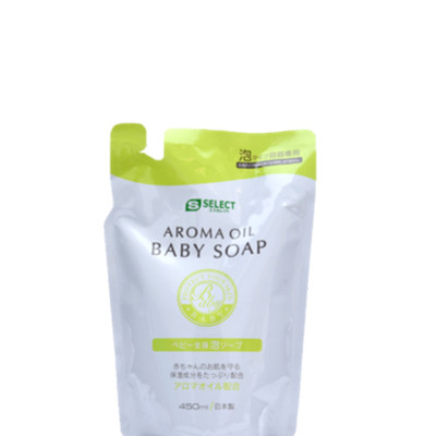 SỮA TẮM TINH DẦU THIÊN NHIÊN CHO BÉ S SELECT (GÓI REFILL)