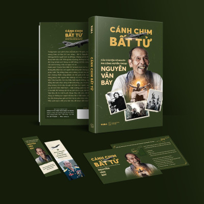 Sách - Cánh Chim Bất Tử - Câu Chuyện Về Người Phi Công Huyền Thoại Nguyễn Văn Bảy - Bìa Cứng - Bản Giới Hạn -Tặng Kèm 2 Bookmark 2 Mặt + 4 Postcard 2 Mặt + 1 Quyển Sách Ảnh Bỏ Túi + 1 Đai Sách - Độc Quyền Fahasa