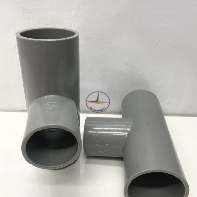 Tê giảm 60 x 49 nhựa PVC Bình Minh _ T60x49