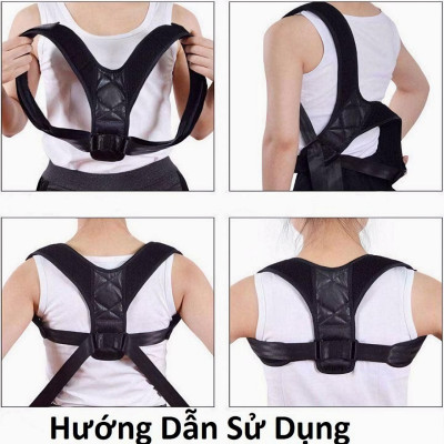 Đai định hình cột sống vai và lưng KG889 giúp chống gù chỉnh tư thế cho người lớn và trẻ em giảm đau hiệu quả (Tặng quà ngẫu nhiên)- Hàng chính hãng