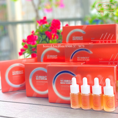Combo 5 Bộ Serum Vitamin C - VC BRITGH MAX SERUM - Làm Sáng Da (Hàng Chính Hãng) + Tặng 1 bộ