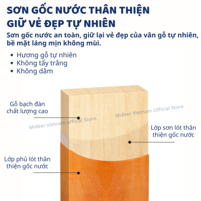 Ván thăng bằng montessori bập bênh vận động cho bé Mideer Rainbow Wooden Climber