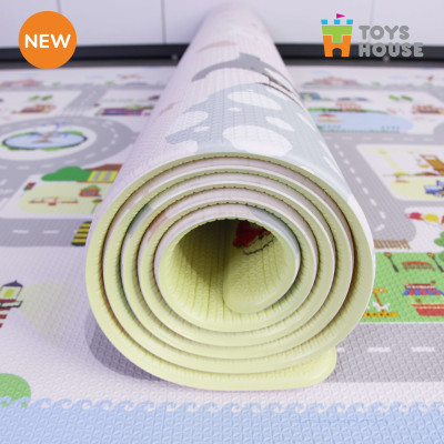 Thảm nằm chơi Silicon cho bé Toys House